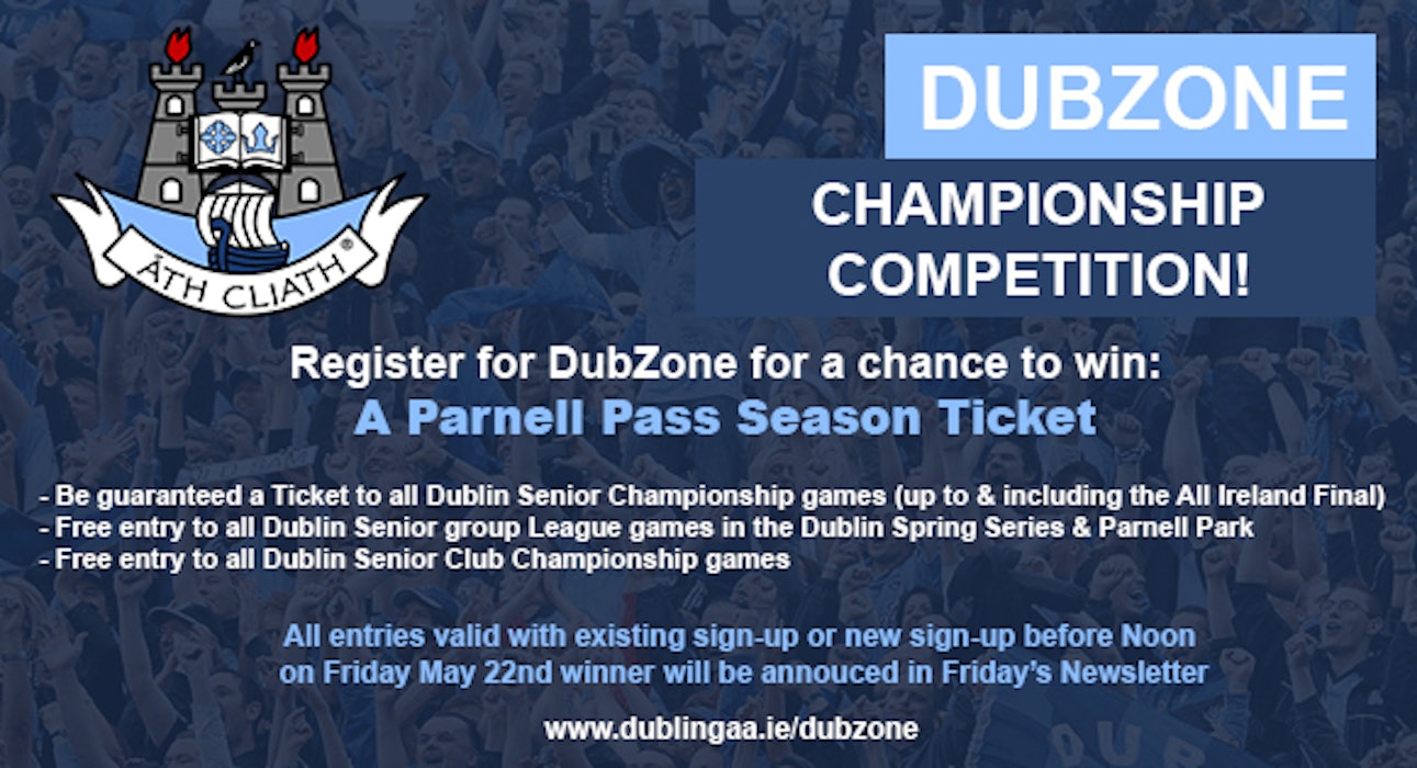 DubZone Newsletter and Competition are back this Friday!