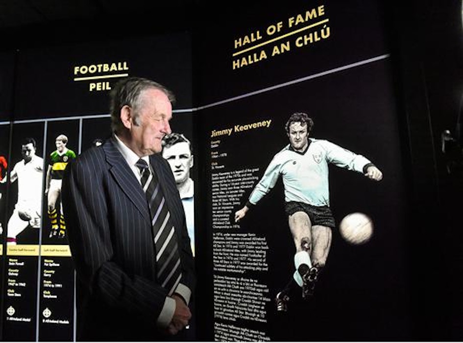 Dubs hero Jimmy Keaveney inducted into Hall of Fame