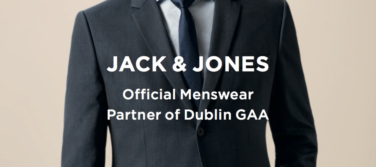JACK & JONES - New Menswear Partner of Dublin GAA