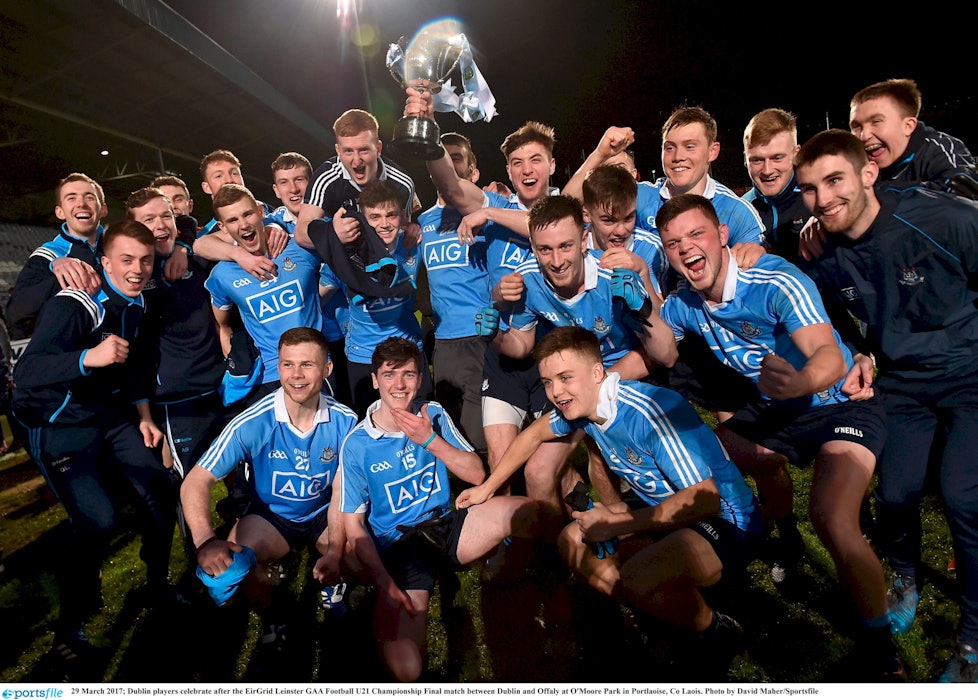 U21 footballers crowned Leinster champions
