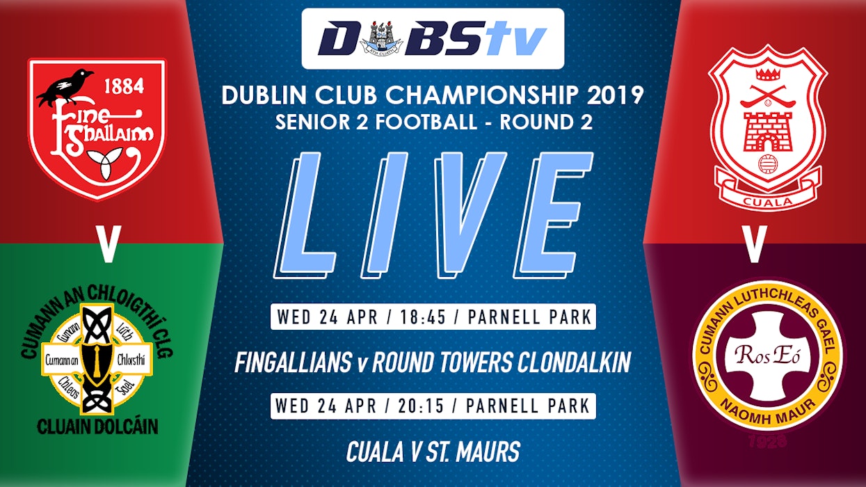 Live-Stream: Dublin Senior 2 Football Championship Round 2