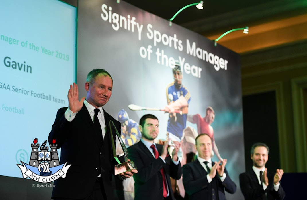 Jim Gavin named 2019 Sports Manager of the Year