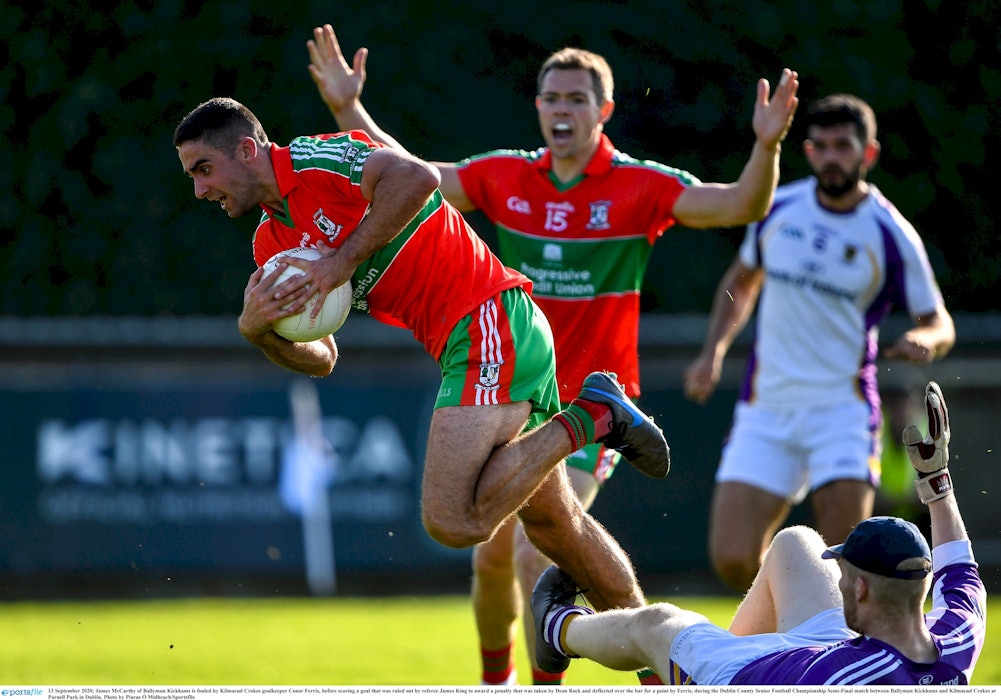Ballymun finish stronger to see off Crokes in pulsating SFC1 semi-final