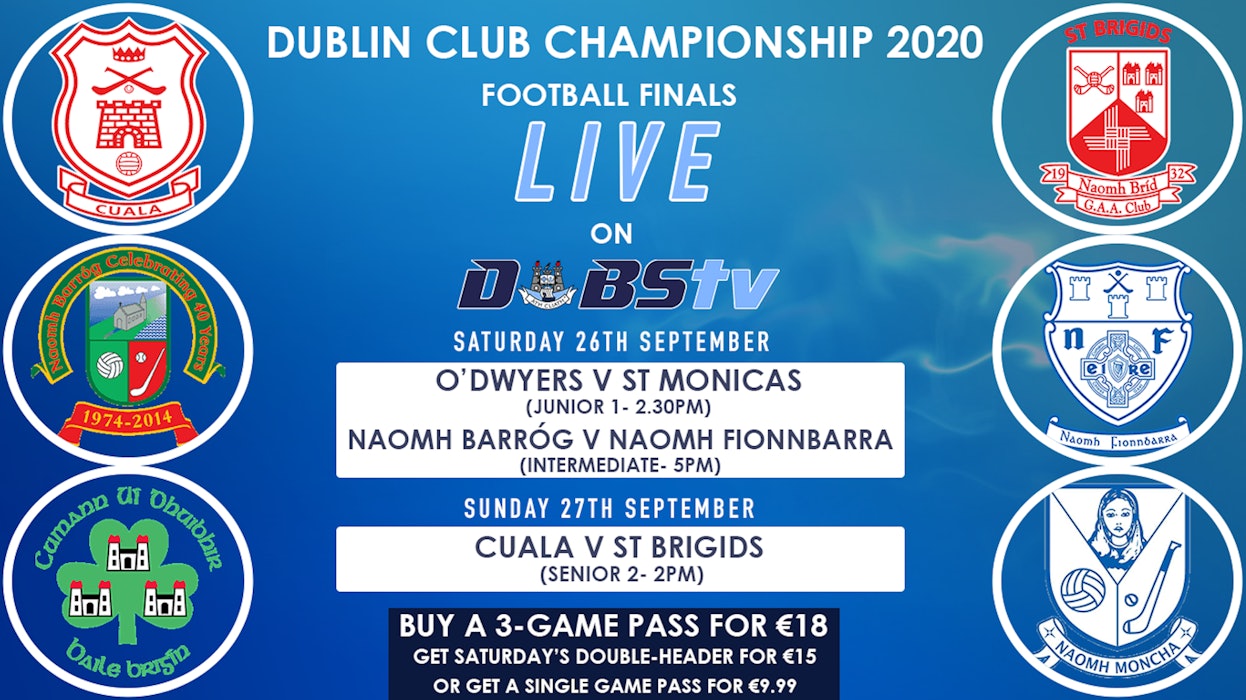 DubsTV Live Streams- Dublin Football Finals
