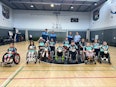 Dublin GAA Coaching and Games Department visit the Irish Wheelchair Association