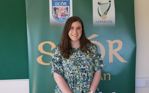 Aoife Maguire from Scoil Uí Chonaill wins Solo Singing section in 2024 Scór Sinsir Leinster Final