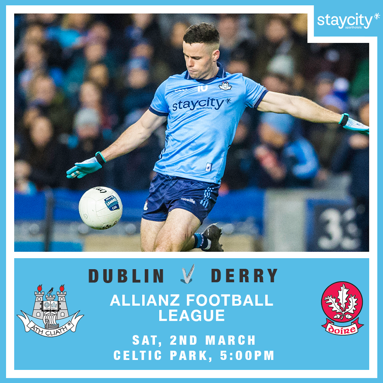 Preview Dublin v Derry Allianz NFL